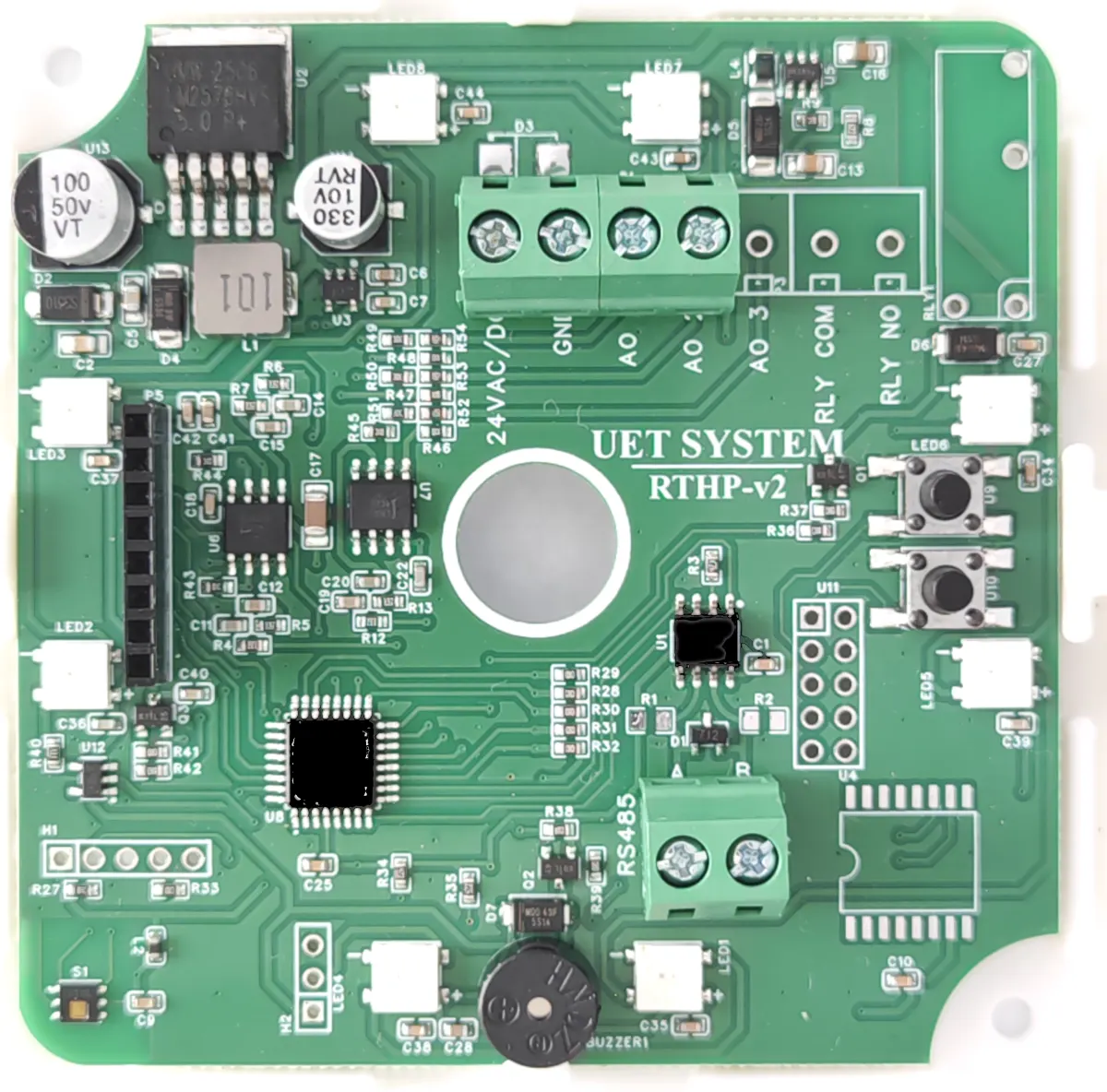 Sensör ve kontrol kartı prototipi